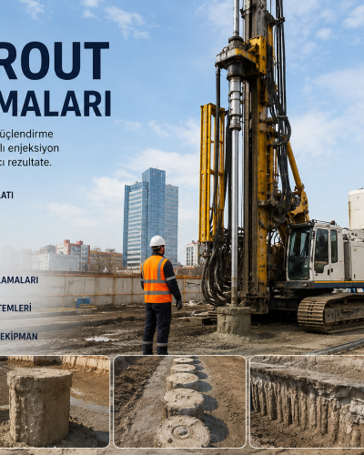 Zemin İyileştirme ve Jet Grout Hizmeti